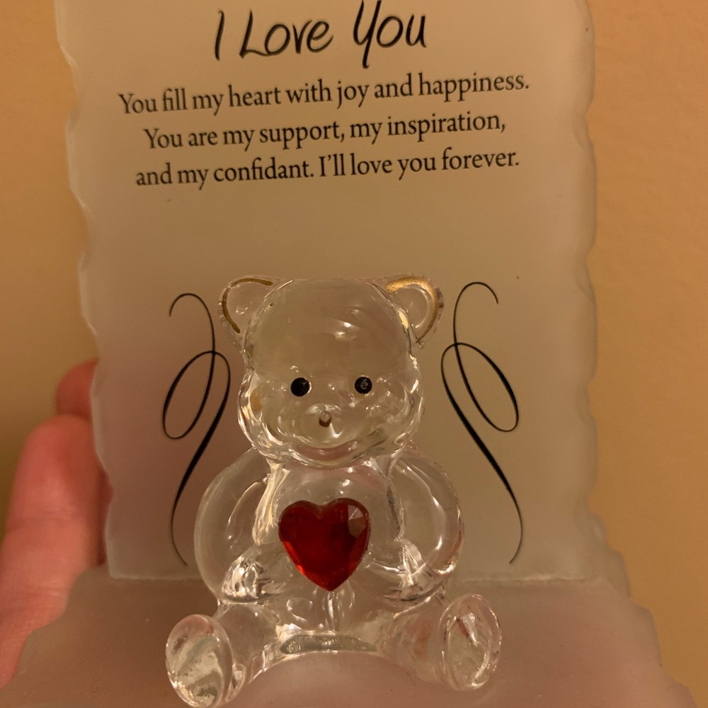 Glass keepsake by Glass Baron